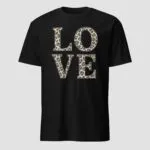 Love Leopard Skin Unisex T-Shirt - Image 10
