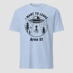 I Want to Leave Unisex T-Shirt - Image 8
