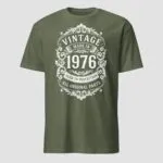 Vintage, Made in 1976 Unisex T-Shirt - Image 5