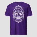 Vintage, Made in 1976 Unisex T-Shirt - Image 8