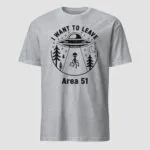 I Want to Leave Unisex T-Shirt - Image 7