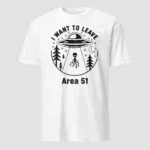 I Want to Leave Unisex T-Shirt - Image 5