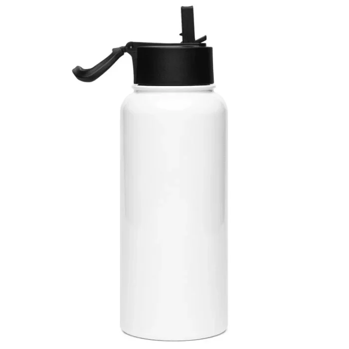Product Catalogue UK - Stainless Steel Water Bottle with Straw Lid