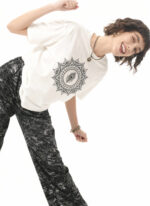 Peacock Mandala Unisex T-Shirt - Image 3