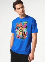 Graffiti Banksy Style Tee Unisex T-Shirt - Image 2