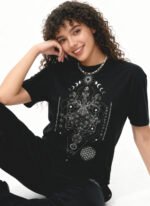 Cosmic Energy Mandala Unisex T-Shirt