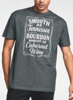 Smooth as Tennessee Bourbon Robust as Cabernet  Unisex T-Shirt - Image 2