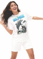 Dolphins Unisex T-Shirt - Image 3