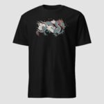 Japanese Dragon Unisex T-Shirt - Image 5