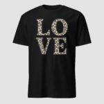 Love Leopard Skin Unisex T-Shirt - Image 10