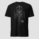 Cosmic Energy Mandala Unisex T-Shirt - Image 6