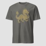 Chinese Asian Dragon Luck Unisex T-Shirt - Image 6