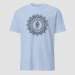 Peacock Mandala Unisex T-Shirt - Image 5