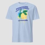 Positano Amalfi Coast, Limoncello, Freshly Squeezed Unisex T-Shirt - Image 7