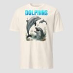 Dolphins Unisex T-Shirt - Image 12