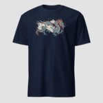 Japanese Dragon Unisex T-Shirt - Image 6