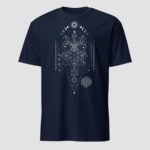Cosmic Energy Mandala Unisex T-Shirt - Image 5