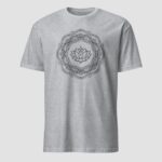 Lotus Mandala Unisex T-Shirt - Image 8