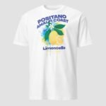 Positano Amalfi Coast, Limoncello, Freshly Squeezed Unisex T-Shirt - Image 5