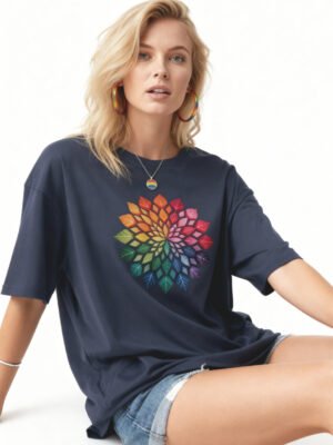 Leaf Mandala Unisex T-Shirt