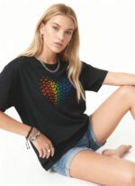 Rainbow Butterfly Unisex T-Shirt
