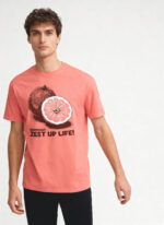 Grapefruit Zest Up Life! Unisex T-Shirt - Image 2
