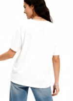 Vibrant feather Unisex T-Shirt - Image 4