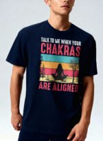 Talk To Me When Your Chakras Are Aligned Unisex T-Shirt - Image 2