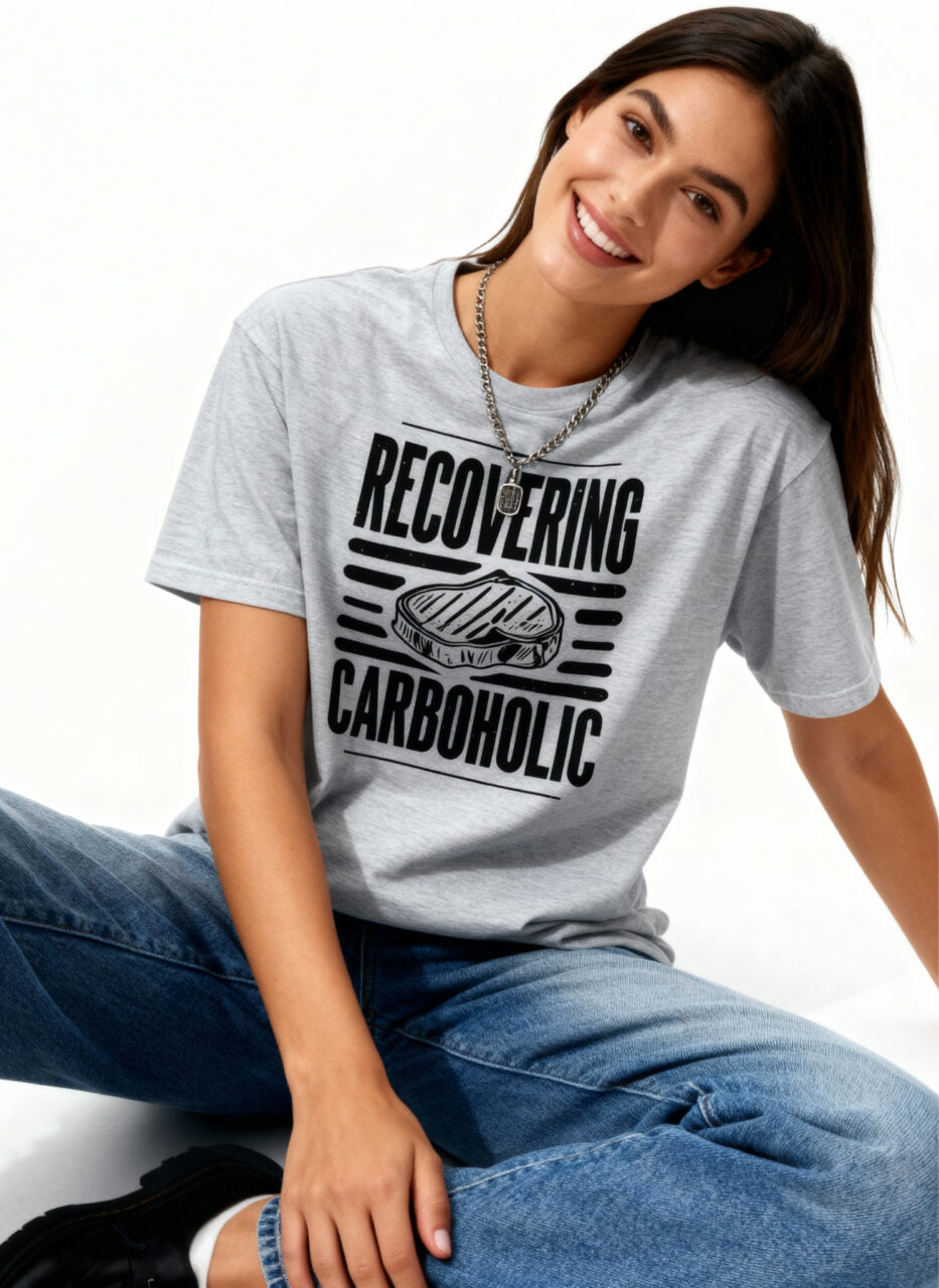 173 floor Recovering Carboholic Unisex T-Shirt - Image 1