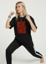 Victory Through Sweat Unisex T-Shirt - Image 3