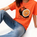 Orange A Citrusy Delight Unisex T-Shirt
