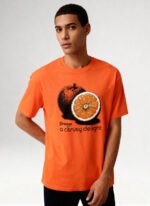 Orange A Citrusy Delight Unisex T-Shirt - Image 2