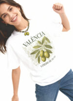Valencia Olive Vineyard T-Shirt | Mediterranean Heritage Design - Image 3