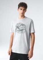 Dolphin Ocean Unisex T-Shirt - Image 2