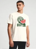 Watermelon Stay Cool Unisex T-Shirt - Image 2