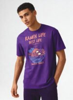 Ramen Life, Best Life, Noodle Addict Unisex T-Shirt - Image 2