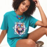 Cat Mandala Unisex T-Shirt