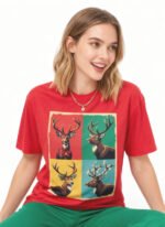 Christmas deers Unisex T-Shirt