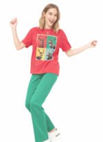 Christmas deers Unisex T-Shirt - Image 3