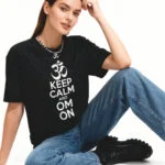 Keep Calm And Om On Unisex T-Shirt
