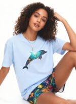 Deep sea Dolphin Unisex T-Shirt