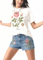 Rose Unisex T-Shirt - Image 3