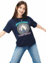 Seeking Harmony, Cosmic Journey Unisex T-Shirt - Image 3