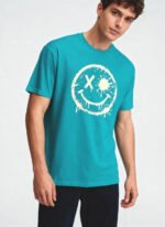 Smile Face Unisex T-Shirt - Image 2