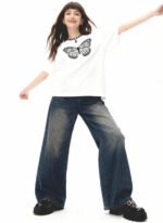 Butterfly Mandala Unisex T-Shirt - Image 3