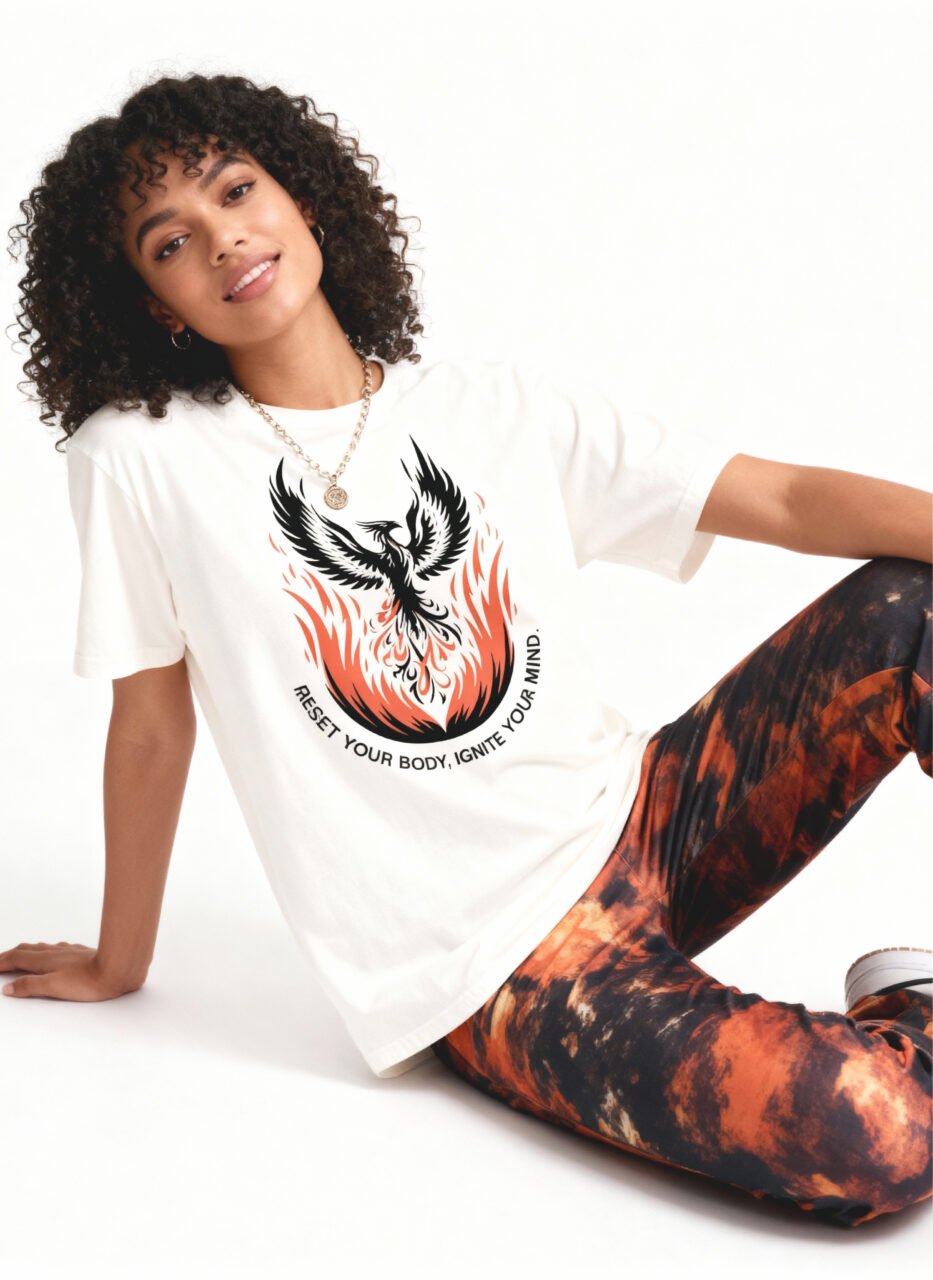 90 floor Reset Your Body, Ignite Your Mind Unisex T-Shirt - Image 1