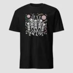 Dancing Skeletons Unisex T-Shirt - Image 5
