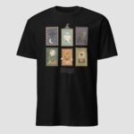 Halloween Stamps Unisex T-Shirt - Image 5