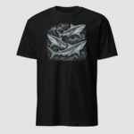 Sharks Ocean Unisex T-Shirt - Image 5