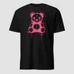 Cute Teddy Bear X'd eyes Unisex T-Shirt - Image 5